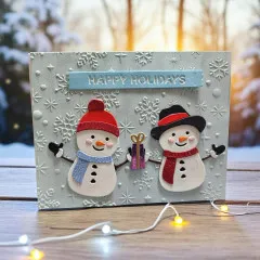 Spellbinders Etched Dies - Simon Hurley - North Pole Friends - North Pole Sentiments