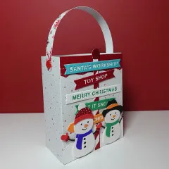 Spellbinders Etched Dies - Simon Hurley - North Pole Friends - North Pole Sentiments