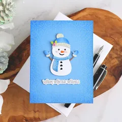 Spellbinders Etched Dies - Simon Hurley - North Pole Friends - North Pole Sentiments