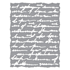Spellbinders Etched Dies - Beautifully Imperfect - Deckled Edge Script