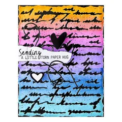 Spellbinders Etched Dies - Beautifully Imperfect - Deckled Edge Script