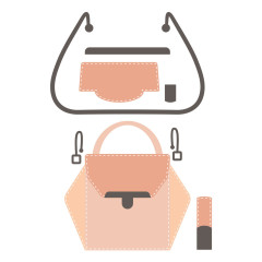 Spellbinders Etched Dies - We All Have Baggage - Designer Purse by Sheri Ballantyne