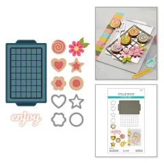 Spellbinders Etched Dies - Make It & Bake It - Cool It Cookie Rack