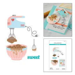 Spellbinders Etched Dies - Make It & Bake It - Magic Mixer