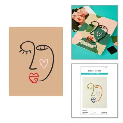 Spellbinders Etched Dies - All My Senses - Line of Being