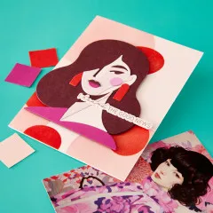 Spellbinders Etched Dies - All My Senses - Fragmented Gaze