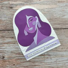 Spellbinders Etched Dies - All My Senses - Fragmented Gaze