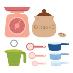 Spellbinders Etched Dies - Make It & Bake It - Measure Mates