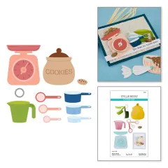 Spellbinders Etched Dies - Make It & Bake It - Measure Mates