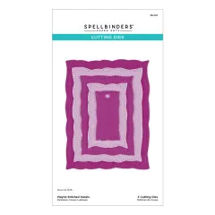 Spellbinders Etched Dies - Poppy Song - Playful Stitched Panels