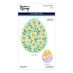 Simon Hurley - Cutting Dies - Happy Spring - In Bloom Egg