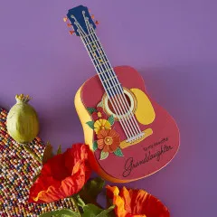 Spellbinders Etched Dies - Bibi's Musical Notes - Majestic Guitar