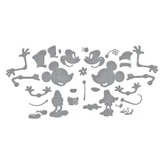 Spellbinders Etched Dies - Say Cheese Classic Mouse - Steamboat Willie Duo