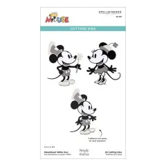 Spellbinders Etched Dies - Say Cheese Classic Mouse - Steamboat Willie Duo