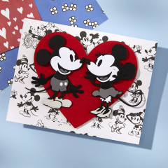 Spellbinders Etched Dies - Say Cheese Classic Mouse - Steamboat Willie Duo