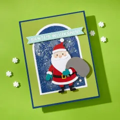 Spellbinders Etched Dies - Simon Hurley - North Pole Friends - The Clauses