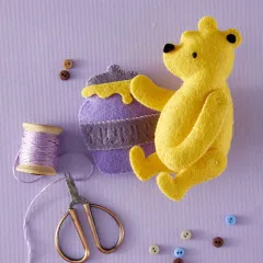 Spellbinders Etched Dies - Stitched Classic Pooh