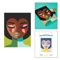 Spellbinders Etched Dies - All My Senses - Sensory Facets