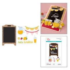 Spellbinders Etched Dies - Pink Lemonade - Stand