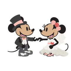 Spellbinders Etched Dies - Classic Mouse Wedding by Simple Stories