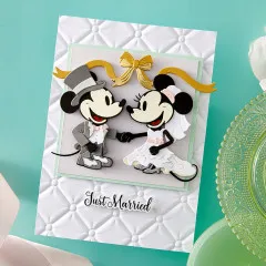 Spellbinders Etched Dies - Classic Mouse Wedding by Simple Stories
