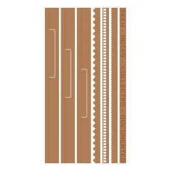 Spellbinders Etched Dies - Turn the Page - Keepsake Capsule Borders by Esther Glas