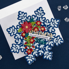 Spellbinders Etched Dies - Snowflake Card Creator