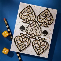 Spellbinders Etched Dies - Kaleidoscope Noble Suits