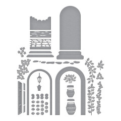 Spellbinders Etched Dies - La Dolce Vita - Beyond the Door