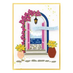 Spellbinders Etched Dies - La Dolce Vita - Beyond the Door