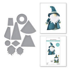 Spellbinders Etched Dies - 3D Felt Décor - Fergus
