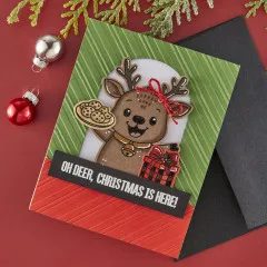 Spellbinders Etched Dies - Simon Hurley - Christmas Hugs