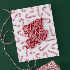 Hero Art - Layering Stencils - Candy Cane Season - Candy Cane Toss Up