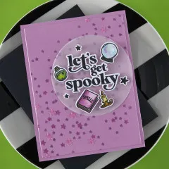 Hero Art - Layering Stencils - Hocus Pocus - Scattered Stars