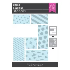 Hero Art - Layering Stencils - Best Gift Ever - Gorgeous Giftwrap