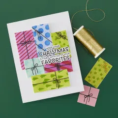 Hero Art - Layering Stencils - Best Gift Ever - Gorgeous Giftwrap