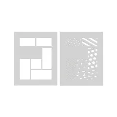 Hero Art - Layering Stencils - Best Gift Ever - Gorgeous Giftwrap