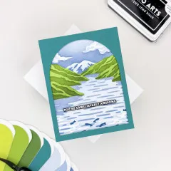Hero Art - Layering Stencils - Don't Stop Believing - Lake of Legends