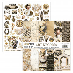 ScrapBoys - 12x12 Paper Pad - Art Decoria