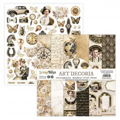 ScrapBoys - 12x12 Paper Pad - Art Decoria