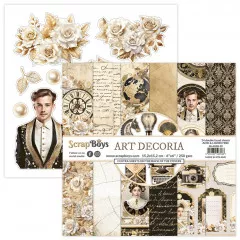 ScrapBoys - 6x6 Paper Pad - Art Decoria