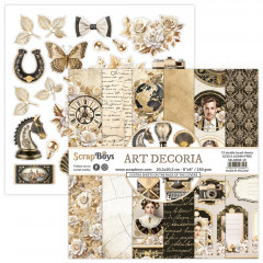 ScrapBoys - 8x8 Paper Pad - Art Decoria