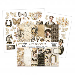 ScrapBoys - 8x8 Paper Pad - Art Decoria