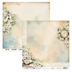 ScrapBoys - 12x12 Paper Pad - Flowers Melody