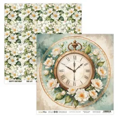 ScrapBoys - 12x12 Paper Pad - Flowers Melody