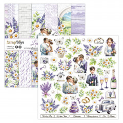 ScrapBoys - 12x12 Paper Pad - Lavender Love