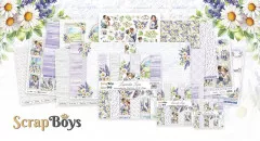 ScrapBoys - 12x12 Paper Pad - Lavender Love