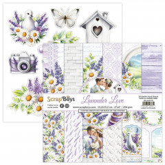 ScrapBoys - 6x6 Paper Pad - Lavender Love