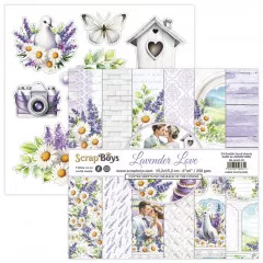 ScrapBoys - 6x6 Paper Pad - Lavender Love