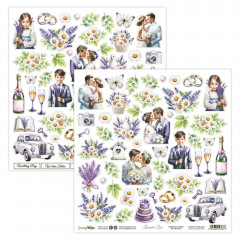 ScrapBoys - 8x8 Paper Pad - Lavender Love